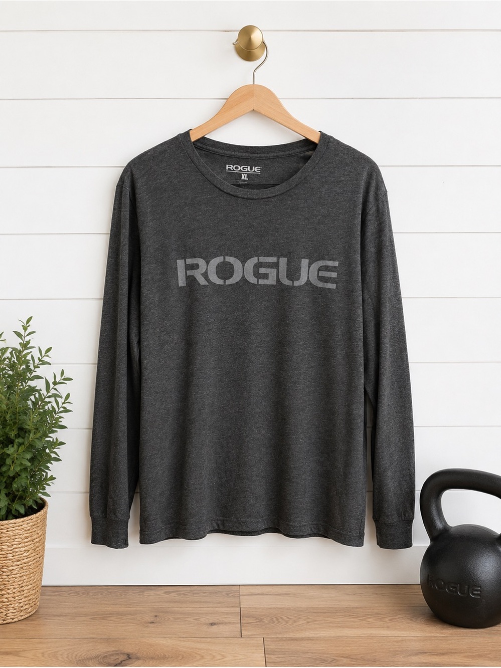 💪 Rogue Gray Long Sleeve Performance T-Shirt | Size XL | Excellent Condition